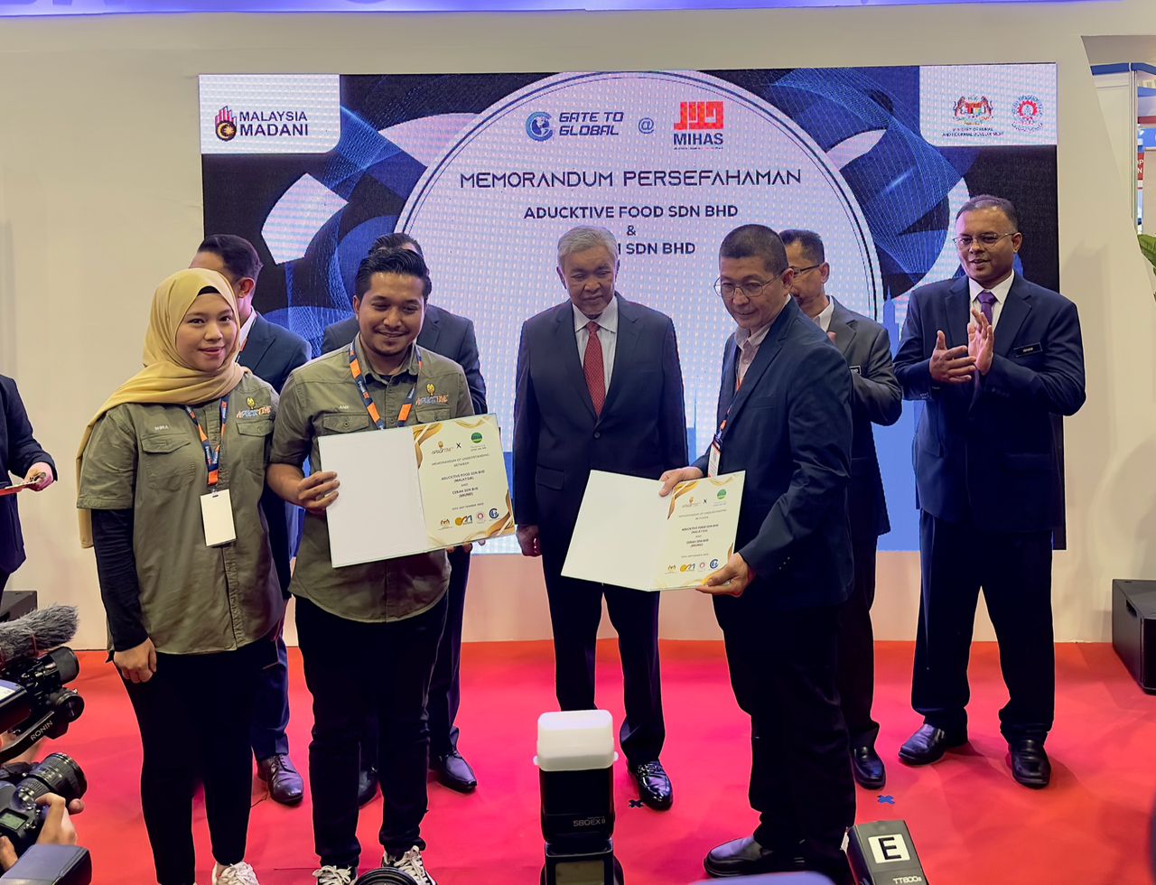 ADUCKTIVE @ MIHAS 2023, SIGNED MoU WITH BRUNEI 