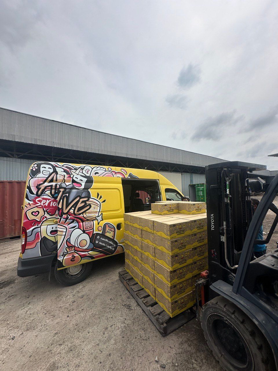 THE 4TH SHIPMENT ADUCKTIVE TO BRUNEI